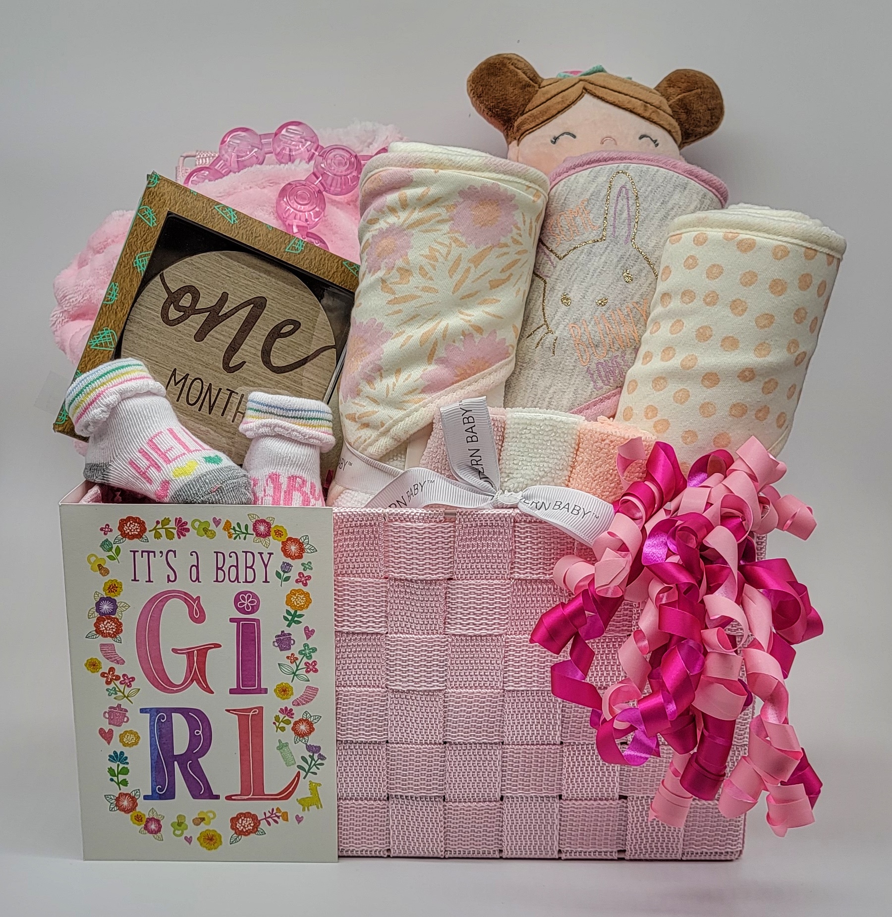 Baby Girl Gift Basket